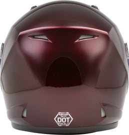 GMAX OF-17 OPEN-FACE HELMET WINE RED 2X G317108N