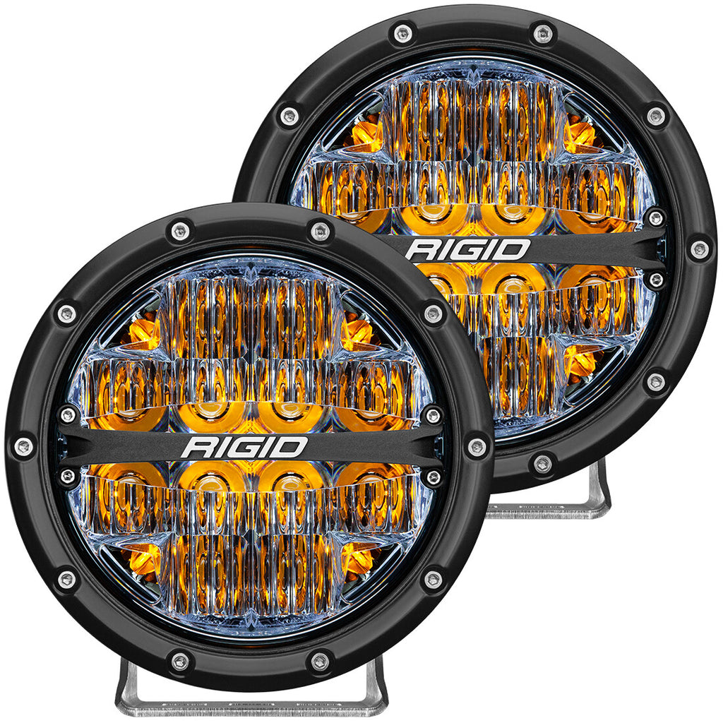 RIGID 360-SERIES 6IN DRIVE AMBER BACK LIGHT/2 36206