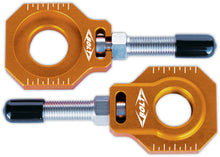 Load image into Gallery viewer, BOLT CHAIN ADJUSTER BLOCKS KTM ORANGE CHAD-KTM.OR