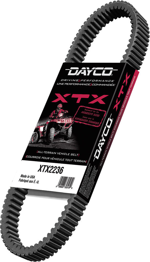 DAYCO XTX UTV BELT XTX2268-atv motorcycle utv parts accessories gear helmets jackets gloves pantsAll Terrain Depot
