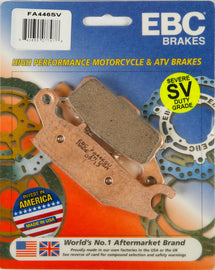 EBC BRAKE PADS FA446SV-atv motorcycle utv parts accessories gear helmets jackets gloves pantsAll Terrain Depot