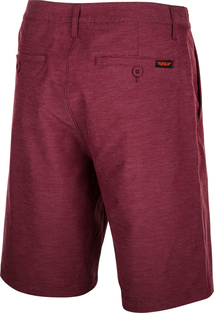 FLY RACING FLY PILOT SHORTS BURGUNDY SZ 40 353-31240