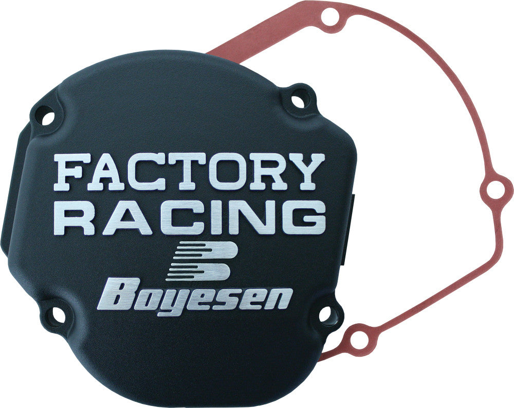 BOYESEN FACTORY RACING IGNITION COVER BLACK SC-05B