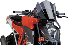 Load image into Gallery viewer, PUIG WINDSCREEN NAKED NEW GEN SPORT DARK SMOKE 7014F