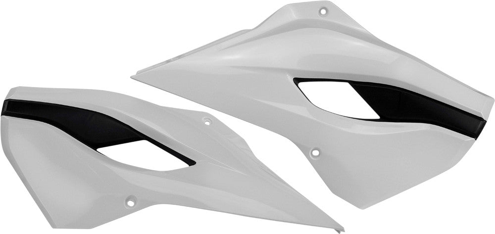 ACERBIS RADIATOR SHROUDS WHITE 2393410002-atv motorcycle utv parts accessories gear helmets jackets gloves pantsAll Terrain Depot
