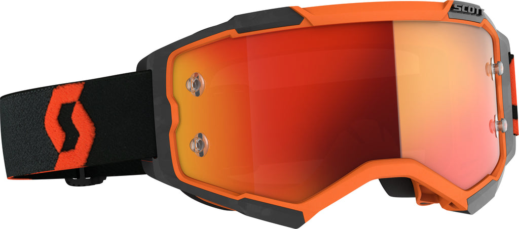 SCOTT FURY GOGGLE ORANGE/BLACK ORANGE CHROME WORKS 272828-1008280