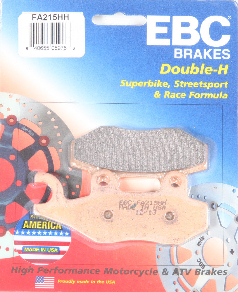 EBC BRAKE PADS FA215HH-atv motorcycle utv parts accessories gear helmets jackets gloves pantsAll Terrain Depot
