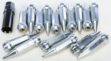 SEDONA SPIKE LUG NUT 10MMX1.25 60' CHROME TAPERED 14MM HD W/KEY ALUG-SC-14BX
