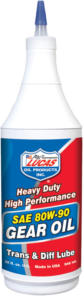 LUCAS HEAVY DUTY GEAR OIL 80W-90 QT 10043
