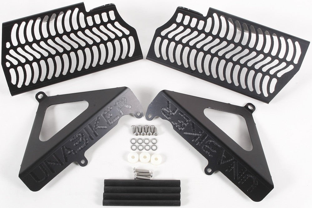 UNABIKER RADIATOR GUARD (BLACK) HF540R4-K