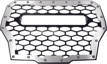 Load image into Gallery viewer, MODQUAD MQ GRILL BLACK POL TURBO FOR 10" LIGHT RZR-FGL-T-BLK