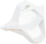 FLY RACING KINETIC BURNISH MOUTHPIECE ORANGE/WHITE 73-47958