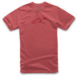ALPINESTARS AGELESS II TEE RED HEATHER MD 1037-72022-3013-M