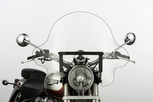 Load image into Gallery viewer, SLIPSTREAMER SS32 FALCON WINDSHIELD 16" CLEAR/BLACK SS-32-16CQB