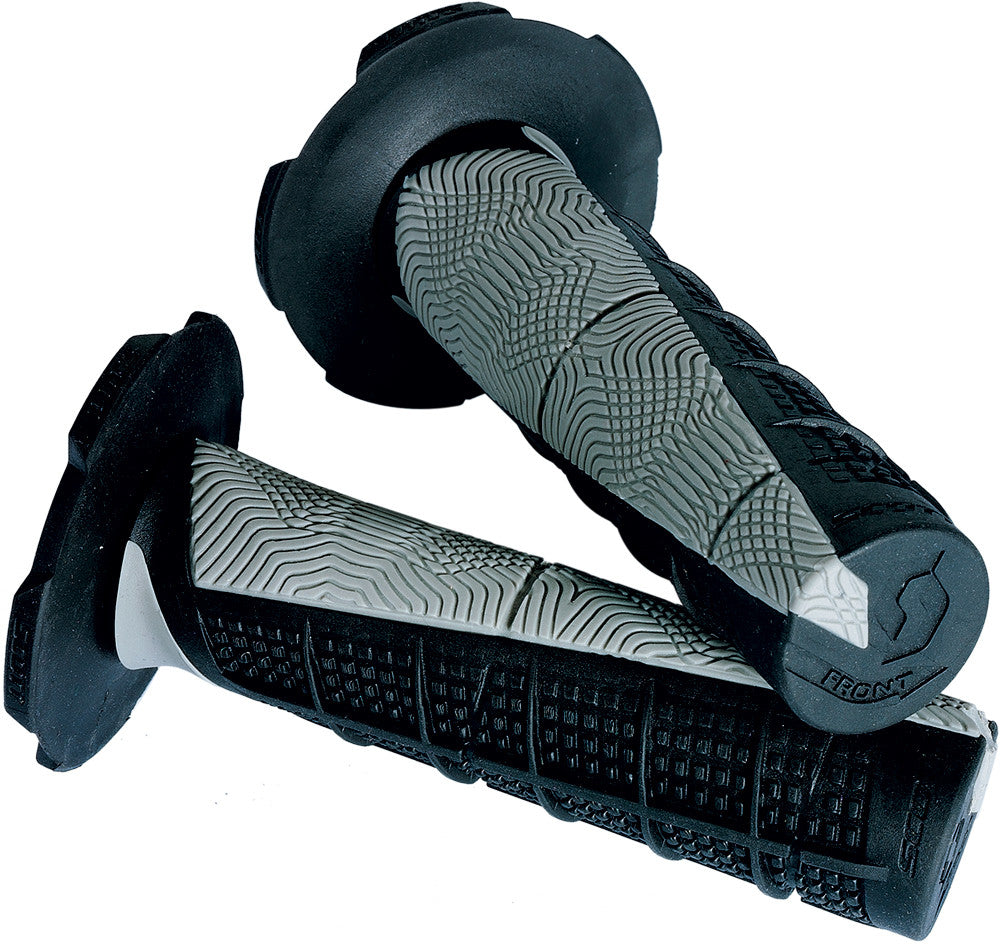 SCOTT DEUCE MX GRIPS (BLACK/GREY) 219627-1001