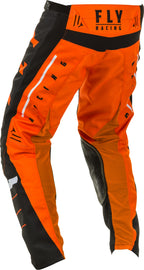 FLY RACING KINETIC K120 PANTS ORANGE/BLACK/WHITE SZ 20 373-43720