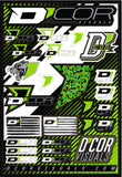 D'COR LOGO DECAL SHEET 12