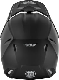 FLY RACING KINETIC SOLID HELMET MATTE BLACK XS 73-3470XS