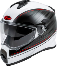 Load image into Gallery viewer, GMAX AT-21 ADVENTURE RALEY HELMET WHITE/GREY/RED MD G1211015