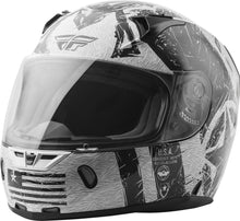 Load image into Gallery viewer, FLY RACING REVOLT LIBERATOR HELMET WHITE/BLACK XS 73-8371-1