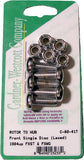 GARDNERWESTCOTT FRONT BRAKE ROTOR TORX TORX BUTTONHEAD CHRM 84-UP C-80-42T