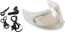 Load image into Gallery viewer, GMAX SHIELD ELECTRIC CLEAR W/HOLE FOR FLIP TINT W/CORD GM-44 G980365