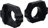 WORKS AXLE BLOCKS ELITE YAM BLACK 17-275
