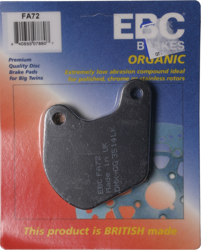 EBC BRAKE PADS FA72-atv motorcycle utv parts accessories gear helmets jackets gloves pantsAll Terrain Depot