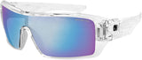 BOBSTER PARAGON SUNGLASSES CLEAR W/BLUE MIRROR LENS EPAR002