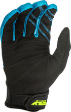 Load image into Gallery viewer, FLY RACING F-16 GLOVES BLUE/BLACK HI-VIS SZ 13 372-91113
