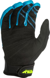 FLY RACING F-16 GLOVES BLUE/BLACK HI-VIS SZ 13 372-91113