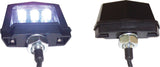 PUIG LICENSE PLATE LIGHT ALUMINUM BLACK 4645N