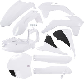 ACERBIS FULL PLASTIC KIT WHITE 2403090002-atv motorcycle utv parts accessories gear helmets jackets gloves pantsAll Terrain Depot