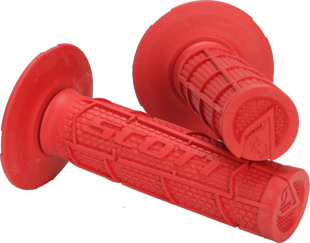 SCOTT RADIAL FULL WAFFLE GRIPS RED 7/8" 233925-0004