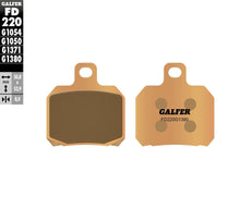 Load image into Gallery viewer, GALFER BRAKE PADS SINTERED FD220G1380 FD220G1380