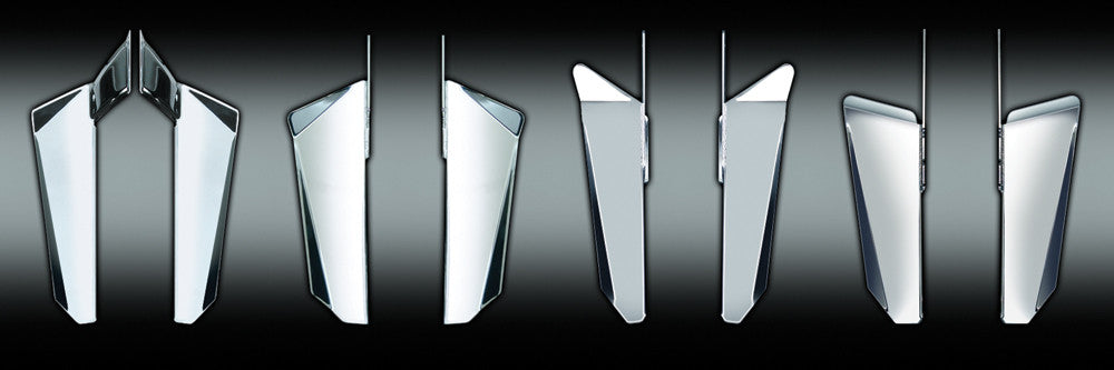 NATIONAL CYCLE SWITCHBLADE CHROME LOWERS N76605