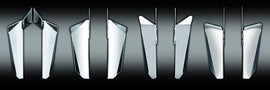 NATIONAL CYCLE HEAVY DUTY CHROME LOWERS N764