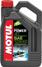 Load image into Gallery viewer, MOTUL POWER JET 4T 10W40 4-STROKE PWC OIL 4 LT 105874