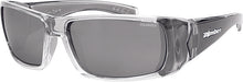 Load image into Gallery viewer, BOMBER PIPE BOMB EYEWEAR SMOKE W/SILVER MIRROR POLARIZED LENS PB114