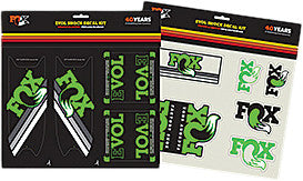 FOX FLOAT EVOL HERITAGE DECAL KIT (GREEN) 803-00-929
