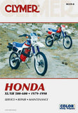CLYMER REPAIR MANUAL HON XL/XR 500-600 CM339-8