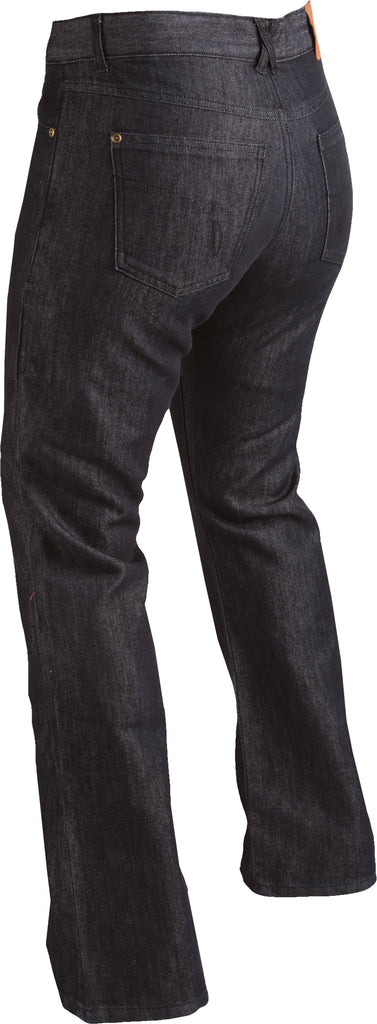 HIGHWAY 21 WOMEN'S PALISADE JEANS BLACK SZ 04 #6049 489-141~4