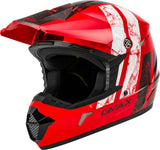 GMAX YOUTH MX-46Y OFF-ROAD DOMINANT HELMET RED/BLACK/WHITE YL G3464752