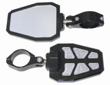 MODQUAD SIDE MIRROR RECUT BLACK 1.875