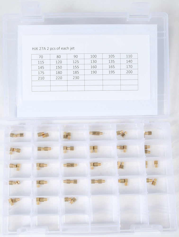 EBC HEX MAIN JET KIT 2/PC EA. #70-230 HJK27A