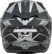 Load image into Gallery viewer, GMAX FF-98 FULL-FACE APEX HELMET MATTE BLACK/DARK SILVER XS G1981453
