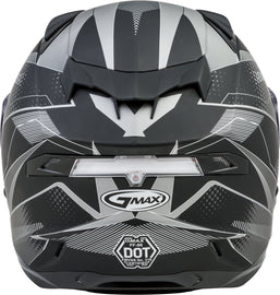 GMAX FF-98 FULL-FACE APEX HELMET MATTE BLACK/DARK SILVER XS G1981453