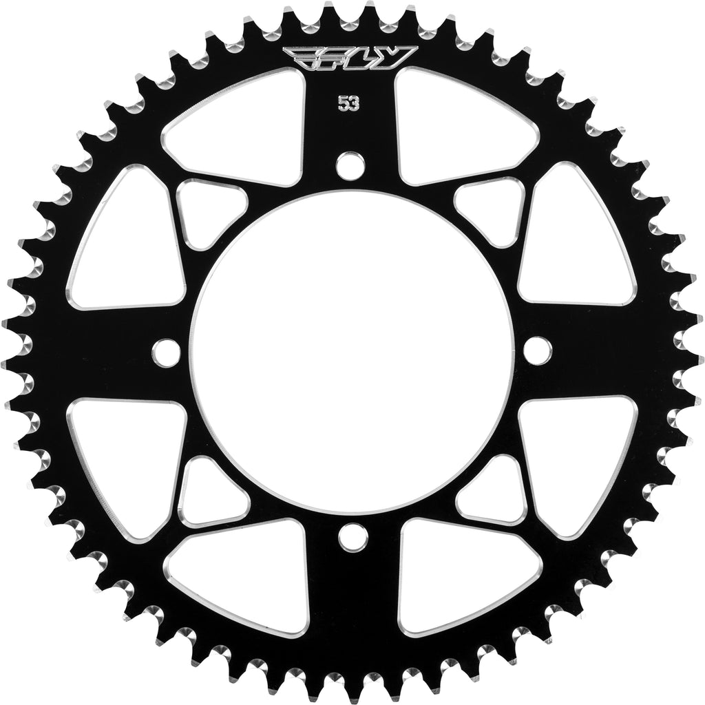 FLY RACING SPROCKET REAR 53T BLACK 414-53 BLK