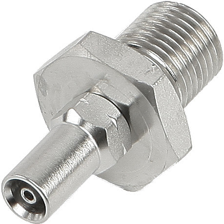 GOODRIDGE SNIPER 2 STRAIGHT MALE ADAPTER STAINLESS 7/16-24 SN440-02-04BDC