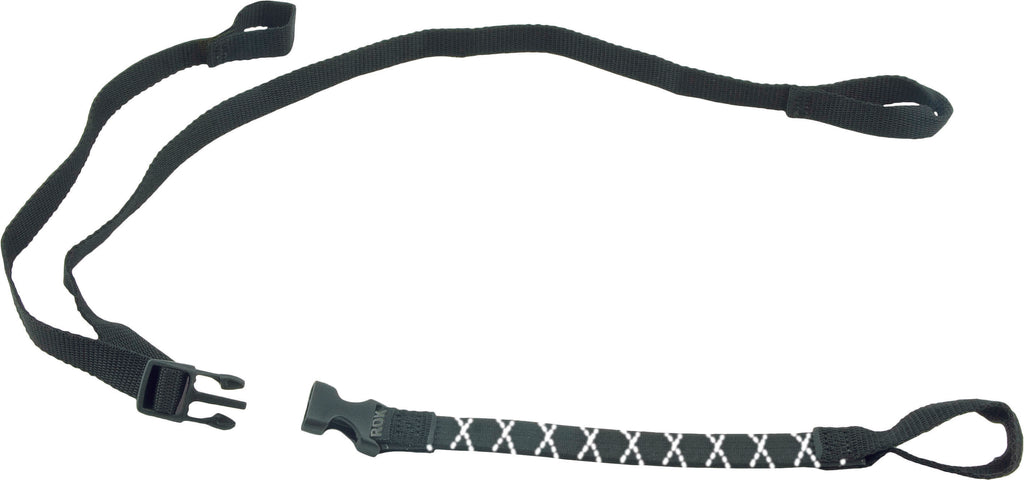 ROKSTRAPS PACK STRAP BLACK/REFLECTIVE 12"X42"X5/8" ROK10358